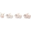 Mini Rabits, H: 10 mm, 4pcs