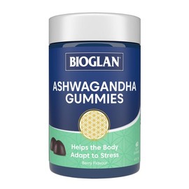 Bioglan Ashwagandha Gummies Berry Flavour 60 Gummies
