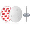 com-four com-four? 5X Magnethalterung fr Sicherheitsmelder - Halterung zum Kleben