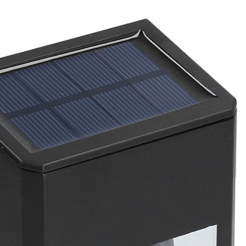 Solar Deck Light Multifunction Aluminum Outdoor Fence Lights for Outdoor