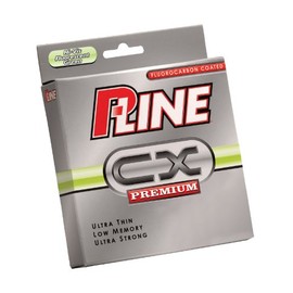 P-Line CX Premium Fluorescent Green Fishing Line 260-300 Yard (Filler Spool)- 6LB