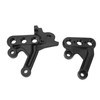 Motorcycle Foot Pegs Bracket Set Metal Construction Stable High Strength