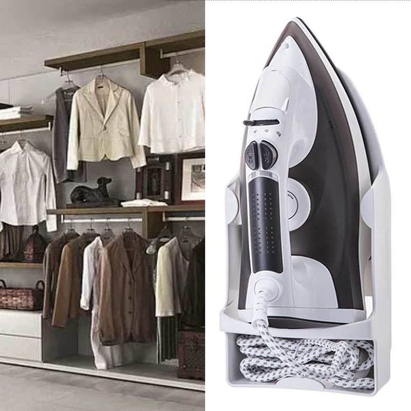 Cocoarm Wall Mounted Iron Holder Heat Proof Wall Mounted Iron