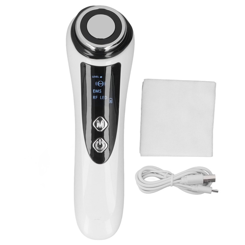 RF Face Beauty Machine Red Blue Lighting Skin Lifting Microcurrent