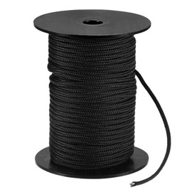 M METERXITY Recoil Starter Rope Pull Cord 2.5mm 30m, Black