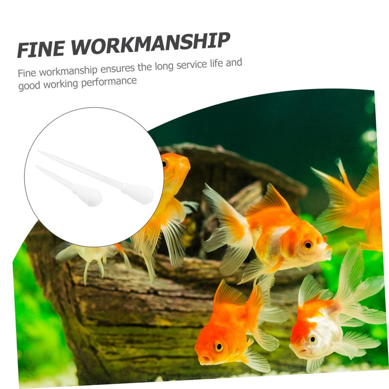 Mobestech 2pcs Fish Tank Cleaning Siphons Multi Functional Aquarium Water