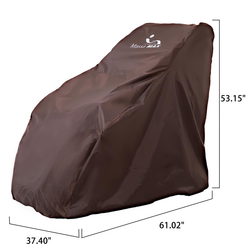 MassaMAX Massage Chair Protector with Secure Zipper, Durable & Pet-Friendly