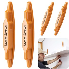 moonoom 4 Pcs Stud Finder Magnet, Powerful Magnetic Stud Detector, Compact Wall Metal Finder Tool for Drywall Construction Marking and Mounting