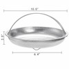 Cididu 3 Pack Steamer Basket for Cooking, Micro-Perforated Strainer Colander