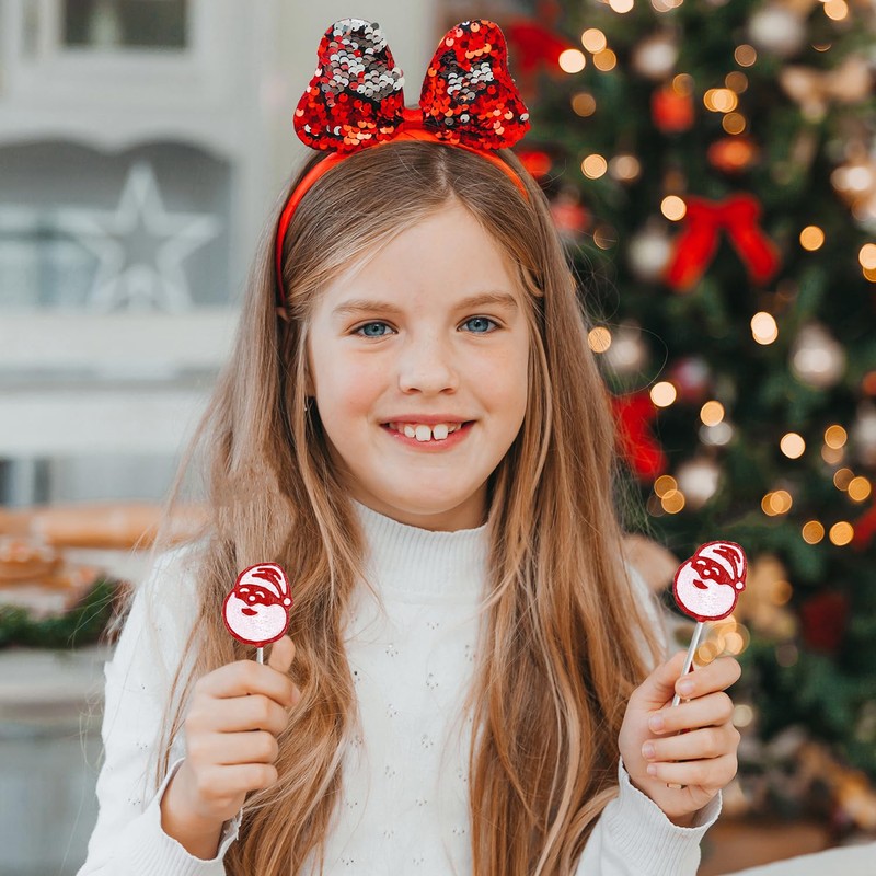 Fruidles Christmas Santa Clause Tattoo Lollipop, Mixed Fruit Flavor, Made
