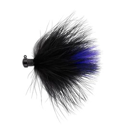 Northland Tackle Marabou JIG / 20.75" / 1/8 OZ - #1 HK / 2 Pack/Black Purple