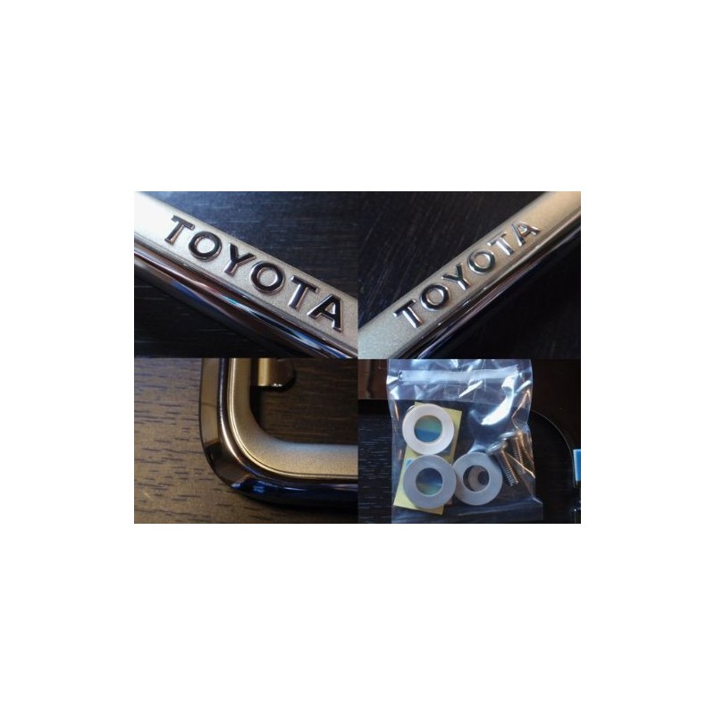 GENUINE Toyota License Plate Frame (Combi specification Front), BB, bureido・porute