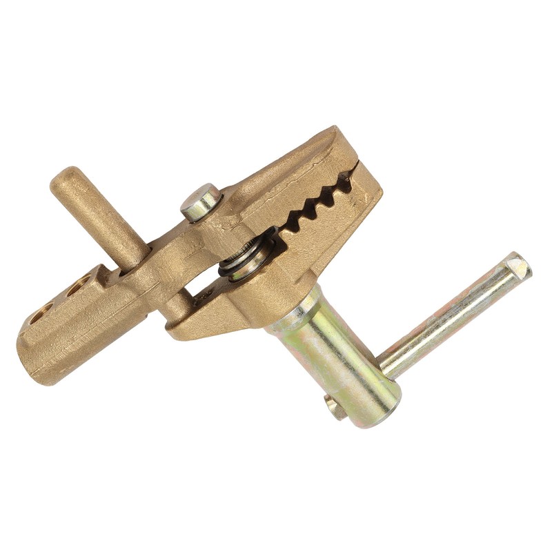 800A Grounding Brass Welding Clamp with Rubber Sleeve Great Electrical