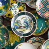 Stylish Kutani Ware Dish, Specialty, Bean Plate, Old Kutani Color