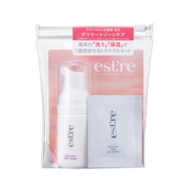 (1 Week Trial) Delicate Zone Care Set (Soft Wash 30mL + Soft Gel Cream 7 Packets) [Estle/estre/Inner Care/Delicate Zone Care/Serum/VIO/Hair Removal/Moisturizing]