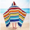 ORIGINAL KIDS Hooded Bath Towel Wrap - 100% Cotton Terry