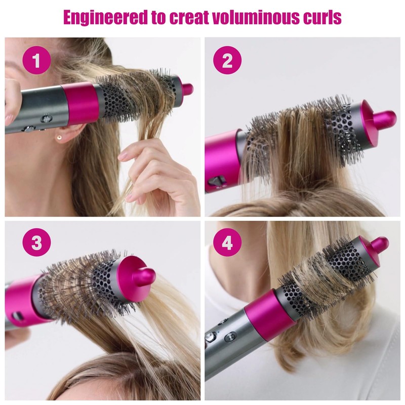 Round Volumizing Brush for Dyson for Airwrap HS01/HS05 Attachment, Part