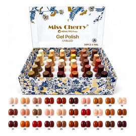 Miss Cherry Gel Semipermanente Gama 30pz Para Uñas 9ml