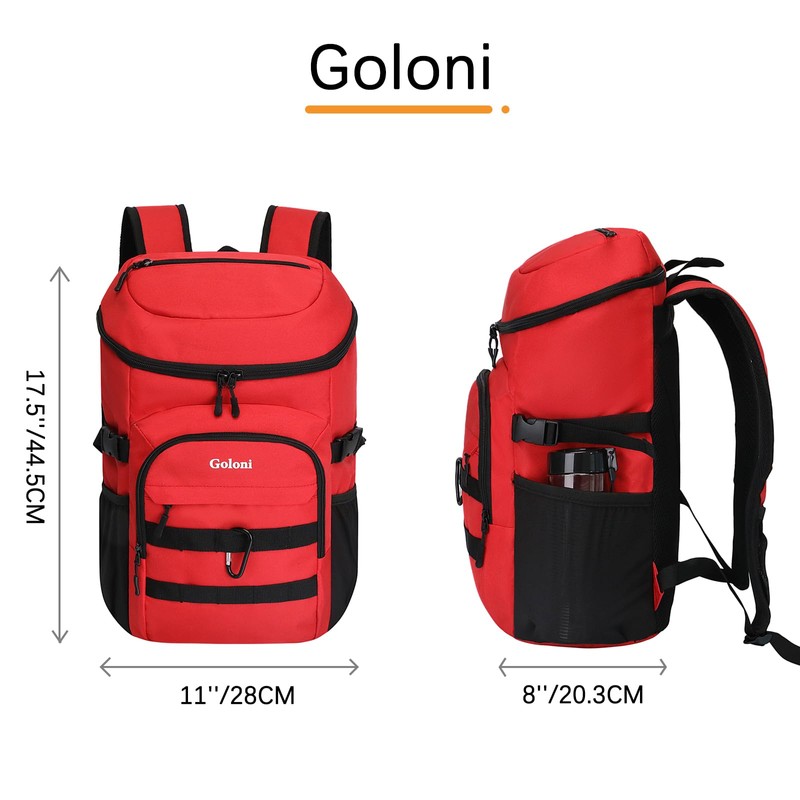 Upgraded Cooler Backpack 24 Cans – Lightweight Insulated Backpack Cooler,