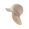 Sterntaler Girls' Peaked Cap with Neck Protection Printed with Dots