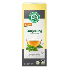Lebensbaum Darjeeling Black Tea, Demeter, Pack of 4 (4 x 40 g)