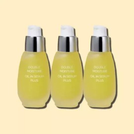 Chamzone 참존 더블 모이스처 달맞이꽃 오일 인 세럼 플러스 30ml 3개 피부보습 Chamzone Double Moisture Moon Flower Oil in Serum Plus 30ml 3PCS Skin Moisturizing