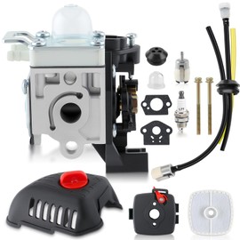 SRM 225 Carburetor A021001692 for Echo SRM-225, GT 225, PAS 225, PE 225, SHC 225, PPF 225 Hedge Trimmer Edger with Air Filter Fuel Line Tune-Up Kit and Air Filter Case Cleaner Cover