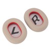 Replacement Ear Pads Soft Protein Leather Replaced Earpads Cushions for