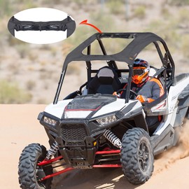 RZR Mesh Soft Top, Goldfire Convertible RZR Canvas Fabric Roof Top with Sunroof Fits for RZR XP 1000 Turbo 900 (2 Seater)