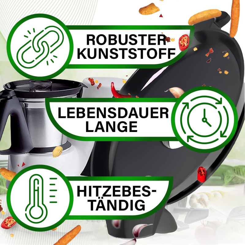 ONIX TECH Lid for Vorwerk Thermomix TM21 Food Processor