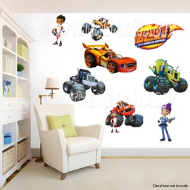 Handmade Blaze and the Monster Machines Wall Decal (Inspired)