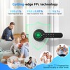 HEI LIANG Fingerprint Smart Door Lever,Keyless Entry Door Handle with