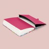 NOTIQUE Lined Notebook with Elastic Band, 13 x 21 cm,
