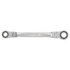TONE Double Swivel Ratchet Box Wrench HPRMFW-1417 Double-sided width 0.55