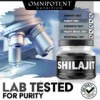 Organic 100% Pure HIMALAYAN Shilajit Resin: 25 GRAMS + Measuring