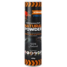 Xtermin8Prob - Silverfish - Diatomaceous Earth Natural Powder - Treatment Killer Extermination