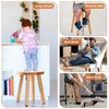 Wenqik 1 Pc Wooden Step Stools 10 Inch Stool Matched