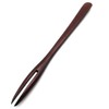 5 Pack Wooden Forks for eating Desserts, Chips, Snacks, Cereal,