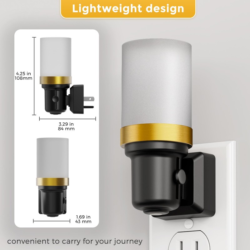 L LOHAS LED Night Light, 2 Pack Night Lights Plug
