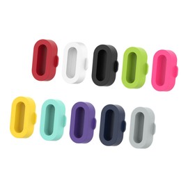 Gatuida 10pcs Watch Charging Port Cover Reusable Dust Plugs for Smartwatch Compatible Swim Caps Colors