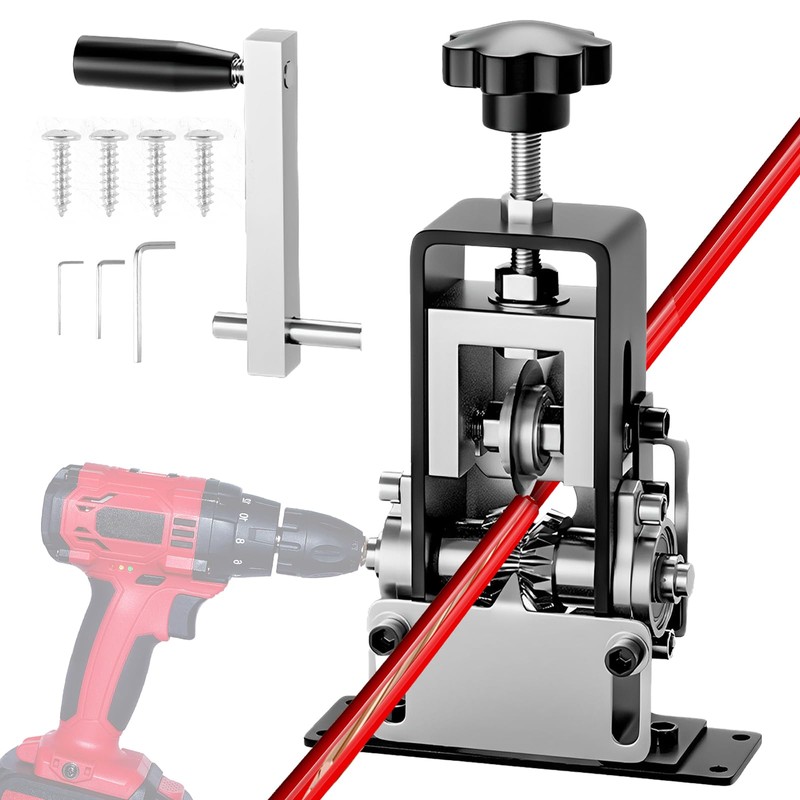 Wire Stripper Machine, 0.06''-0.98'' Manual or Drill Powered Wire Stripping