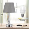 Kakanuo Touch Table Lamp for Bedroom, Small Bedside Lamp with