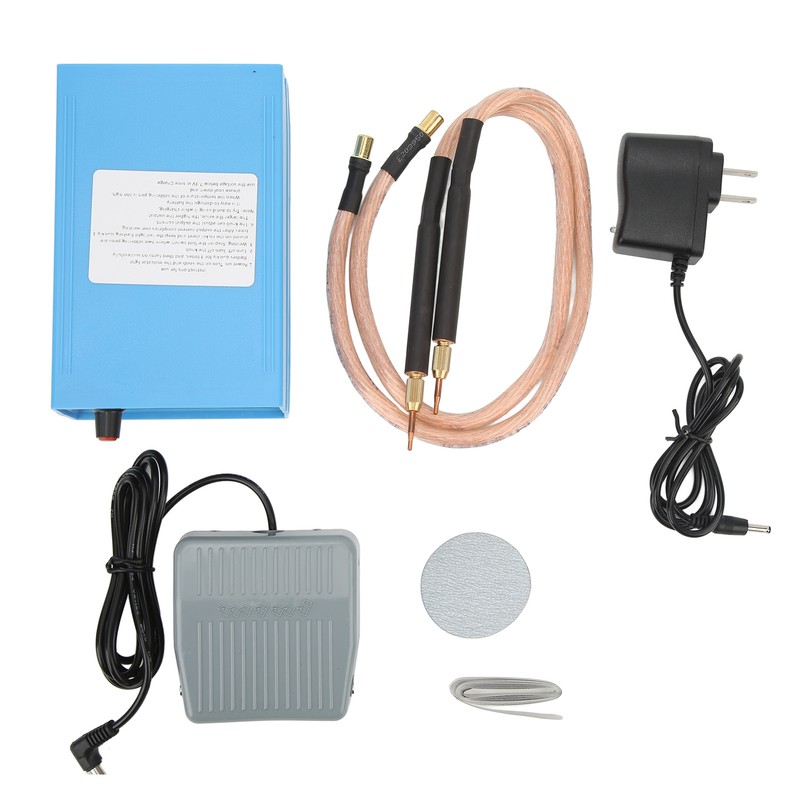 Spot Welder 5000W Handheld Copper Needle Digital Tube Display Battery