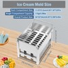 LIAPDG 30 Pcs Stainless Steel Ice Cream Stick Mold, Homemade