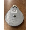 Block 3” Fixed Eye Pulley, for 3/16 & 1/4” cable