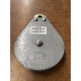 Block 3” Fixed Eye Pulley, for 3/16 & 1/4” cable or rope