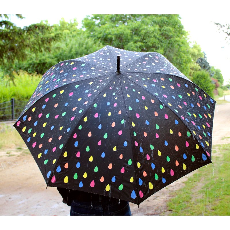 iX-brella Fibreglass Umbrella Automatic Wetprint – Colour Changing in Wet
