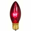 Vickerman C9 Transparent Purple Replacement Bulb, 7 Watt, 130 Volt,
