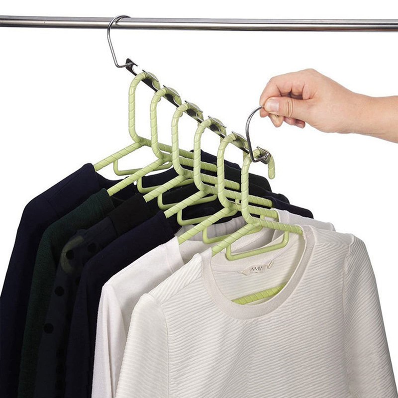 Tosnail 8 Pack Wonder Hangers Magic Hangers Cascading Clothes Hangers