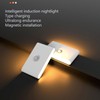 LED Motion Sensor Light Type C Rechargeable 360 Degrees Rotated